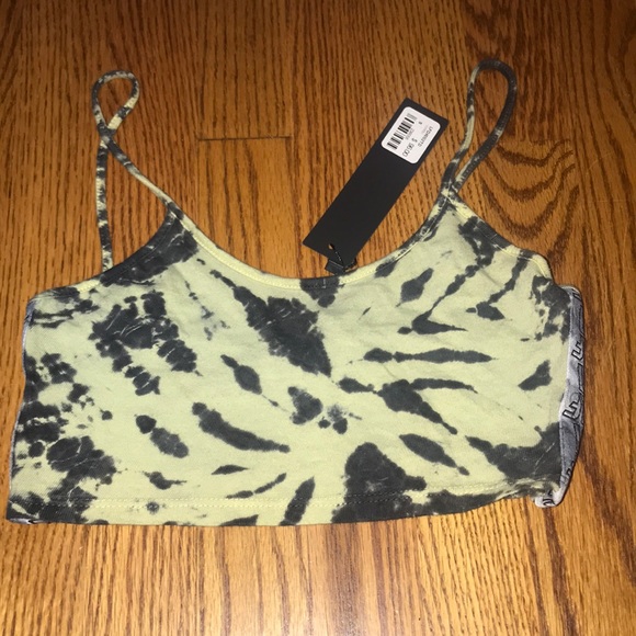 🔥NWT LF logo tie dye crop